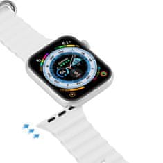 Dux Ducis Strap řemínek na Apple Watch 42/44/45mm, white