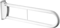 Deante Vital bílá - nástěnná madla, skládací - 76 cm (NIV_641D)