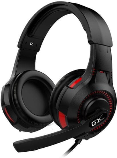 Genius GX Gaming HS-G600V, černá/červená (31710015400)