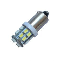 Rabel 24V LED autožárovka BA9S T4W T5W 20 smd bílá