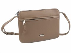 Kraftika 1ks béžová kabelka crossbody 18x25 cm, ledvinky