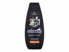Schwarzkopf 400ml schauma men sports power 2in1 shampoo