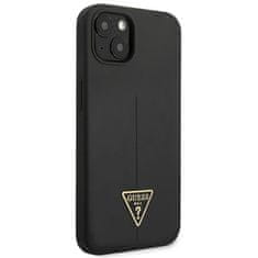 Guess Guess Silicone Triangle Logo - Kryt Na Iphone 13 Mini (Černý)