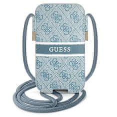 Guess GUESS KABELKA GUPHM4GDBL 6,1" MODRO/MODRÉ PEVNÉ POUZDRO 4G STRIPE