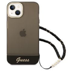 Guess Guess Translucent Pearl Strap - Kryt Na Iphone 14 Plus (Černý)