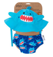Zoocchini UV Set klobouček a plavky Žralok 6 - 12 m
