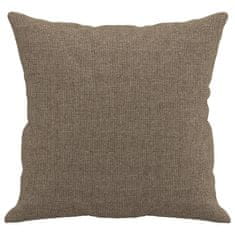 Greatstore Polštáře 2 ks taupe 40 x 40 cm textil