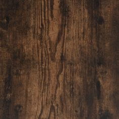 Greatstore Lavice s botníkem kouřový dub 103x30x54,5 cm kompozitní dřevo