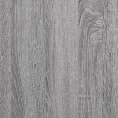Greatstore Lavice s botníkem šedá sonoma 103x30x54,5 cm kompozitní dřevo