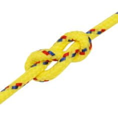 Vidaxl Lodní lano žluté 3 mm 100 m polypropylen
