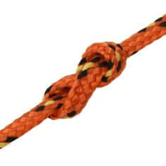 Vidaxl Lodní lano oranžové 2 mm 100 m polypropylen