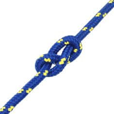 Greatstore Lodní lano modré 12 mm 100 m polypropylen