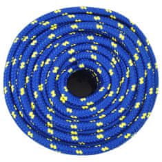 Greatstore Lodní lano modré 14 mm 100 m polypropylen