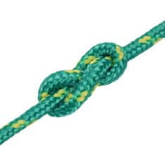 Vidaxl Lodní lano zelené 3 mm 25 m polypropylen