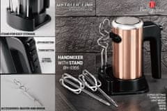 Berlingerhaus Mixér ruční šlehač s příslušenstvím 300 W Rosegold Metallic Line