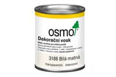 OSMO 3186 Dekorační vosk intenzivní bílý/mat 0,125 l