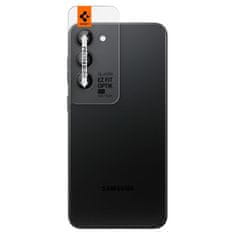 Spigen Ochrana fotoaparátu Spigen OPTIK.TR "EZ FIT" 2BALENÍ GALAXY S23 / S23 PLUS 5G Black