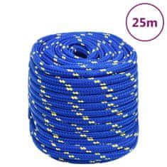 Greatstore Lodní lano modré 16 mm 25 m polypropylen
