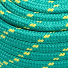 Greatstore Lodní lano zelené 20 mm 50 m polypropylen