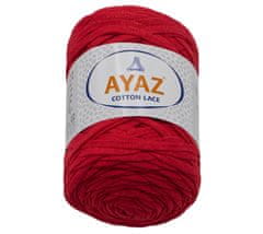 Příze COTTON LACE - 250g / 125 m - červená