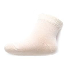 NEW BABY New Baby Bílé bavlněné dětské ponožky 74 (6-9m)