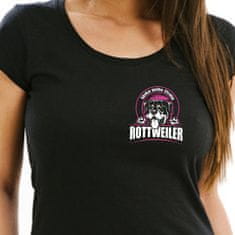 STRIKER Dámské tričko Rottweiler 2 Barva: Černá, Velikost: XS