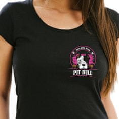 STRIKER Dámské tričko Pitbull 2 Barva: Černá, Velikost: S