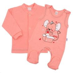 NEW BABY New Baby Mouse Baby Kit Salmon 56 (0-3m)