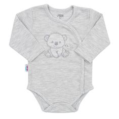 NEW BABY New Baby For Sweet Bear Těhotenská souprava Grey 56 (0-3m)