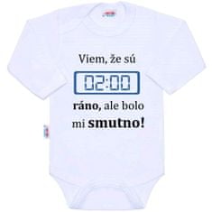 NEW BABY Nové dětské body s potiskem 2:00 50