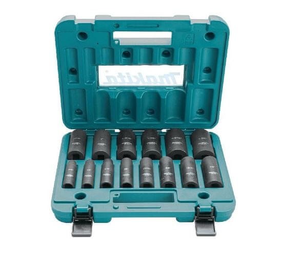 Makita Rázové nástrčné hlavice dlouhé 14Elem 1/2 10-32Mm