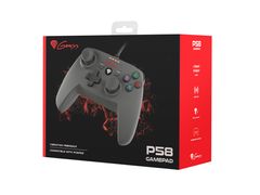 Genesis Drátový gamepad P58, pro PS3/PC, vibrace