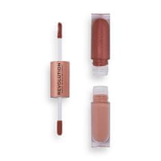 Makeup Revolution Oboustranné tekuté oční stíny (Double Up Liquid Shadow) 4,4 ml (Odstín Infatuated Rose Gold)