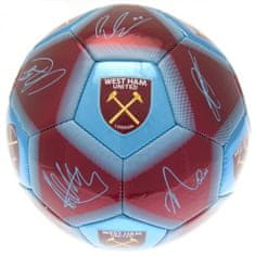 FotbalFans Fotbalový Míč West Ham United FC Signature vel.5