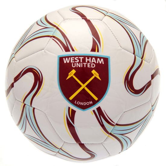 FotbalFans Fotbalový míč West Ham United FC Wave vel.5