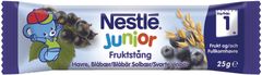 Nestlé Ovocno-obilná tyčinka hrozno, jablko, banán, borůvka a černý rybíz 18x25 g