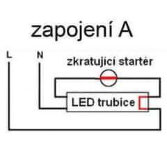 HADEX Zářivka LED T8 150cm 230VAC/24W, teplá bílá