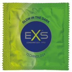 EXS Exs Glowing Condoms svítící ve tmě 3ks