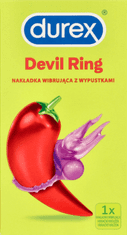 Durex Durex Devil Ring Vibrační potah s vložkami