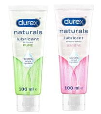 Durex Sada DUREX Naturals Pure 100ml + Sensitive 100ml