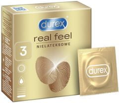 Durex DUREX Real Feel Non Latexové kondomy 3 ks.