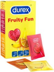 Durex Kondomy s příchutí DUREX Fruity Fun 18 ks.