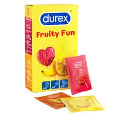 Durex Kondomy s příchutí DUREX Fruity Fun 18 ks.