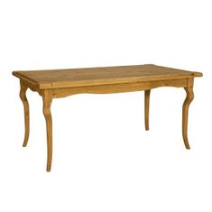 eoshop Jídelní stůl ST704, 160x76x90, borovice, vosk (Barva dřeva: Bělená vosk)