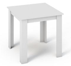 CASARREDO Jídelní stůl MANGA 80x80 bílá