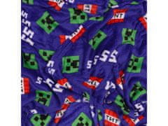 sarcia.eu Minecraft Creeper, Navy Hooded Throw/Deka - 120x150 cm 