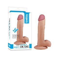 Lovetoy Dildo Lovetoy s přísavkou ULTRA SOFT DUDE 22 cm