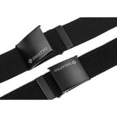 ZAGATTO textilní pásek černý K2-CZ-P25 velikost S