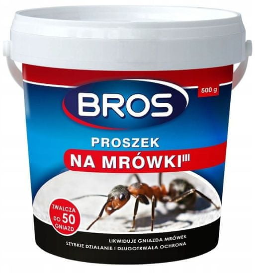 BROS Práškový jed na mravence 500g