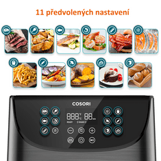 Cosori horkovzdušná fritéza CP-158-AF PREMIUM 5.5 Litre black